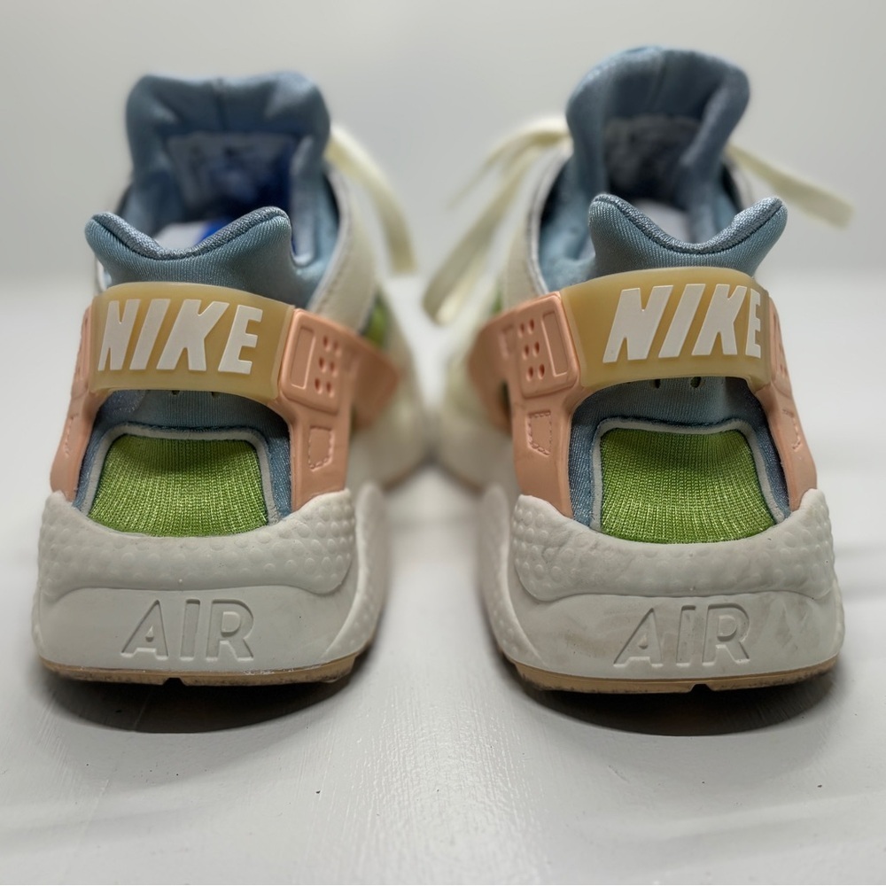 Nike Air Huarache Women’s 7.5 Pastel Multi Color Running Sneakers DQ0117-100 - Picture 7 of 11